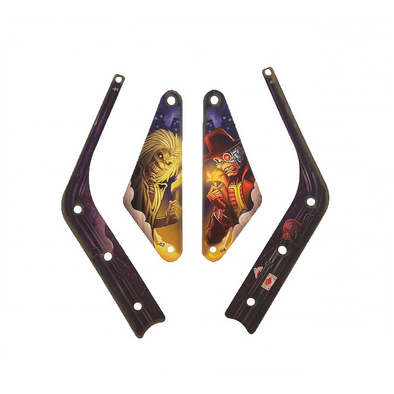 8035000N5_SLINGSHOT Stern Iron Maiden Pro Slingshot & Return Lane